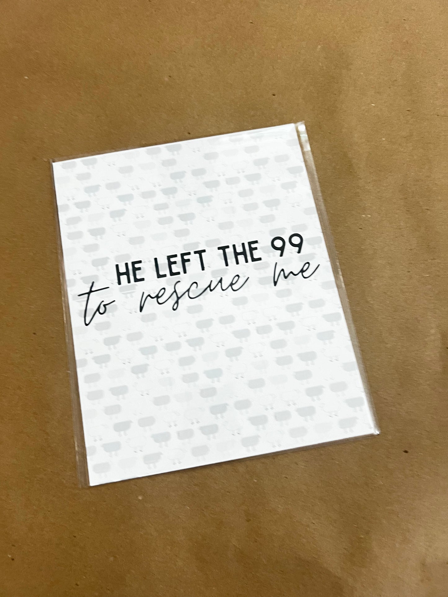 He left the 99