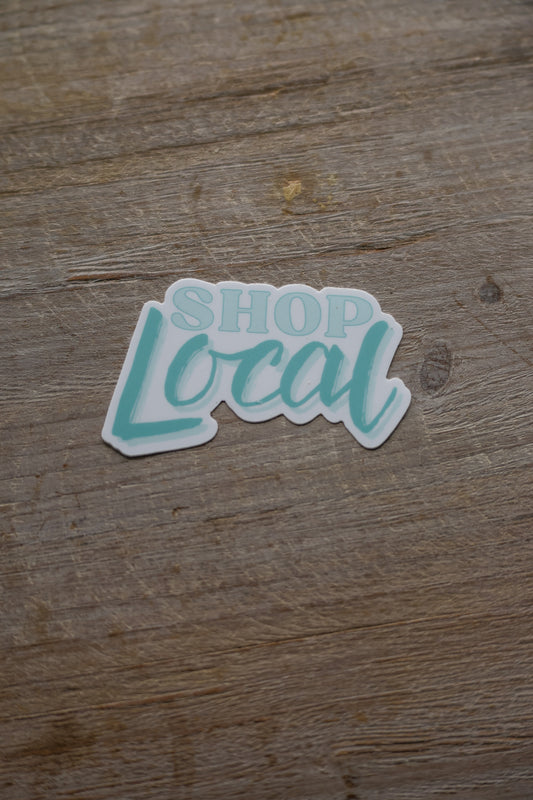 Shop Local Sticker