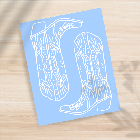Boots 8x10" Print